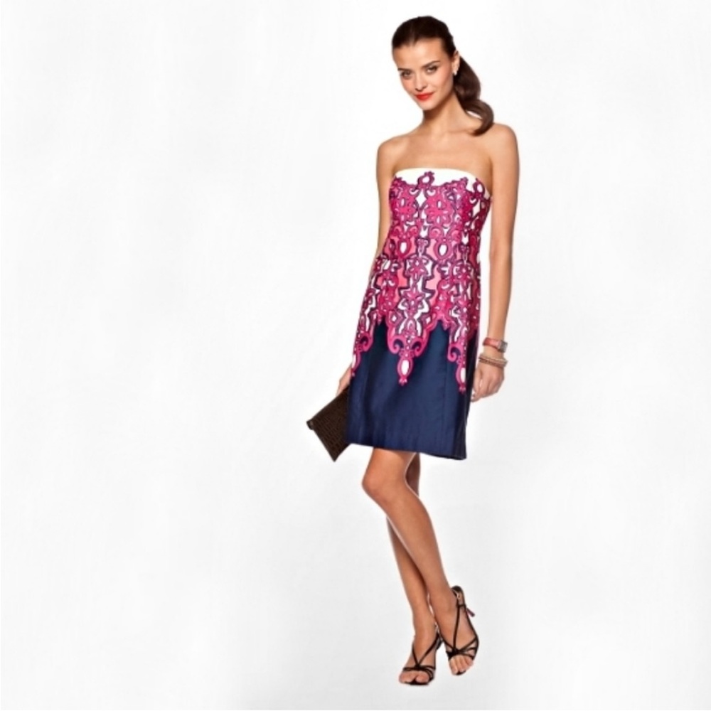 Lilly Pulitzer Bowen Dress in Multi Chorus Girl